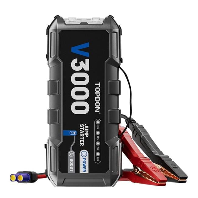 Topdon Technology TOPV3000 Battery Jump-Starting Power Bank Flashlight - 3000 Peak