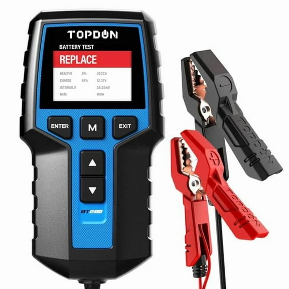 Topdon USA TOPBT200 12 & 24V Battery & System Tester