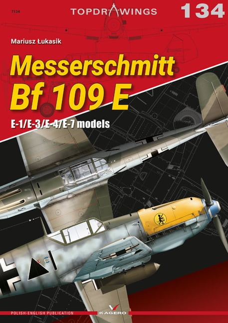 洋書 Messerschmitt Bf 109 E (Top Drawings) Topdrawings Messerchmitt Bf 109 E: E-1/E-3/E-4/E-7 Models