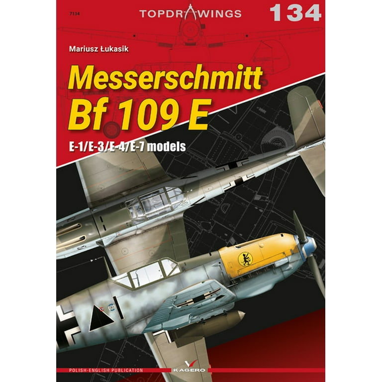 洋書 Messerschmitt Bf 109 E (Top Drawings) Topdrawings Messerchmitt Bf 109 E: E-1/E-3/E-4/E-7 Models