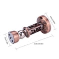 thumbnail image 1 of Dekaim Tope de Puerta, Tope de Puerta de electrochapado de Acero Inoxidable de Bronce Rojo Antiguo Tope de Puerta magnético Potente, 1 of 8