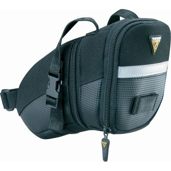 Topeak Aero Wedge Seat Bag: Medium, Black