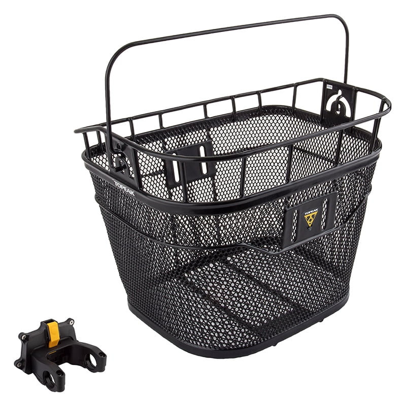 Topeak Front Basket Avec Fixer 3 - Panier Avant Vélo 16L Charge 5kg