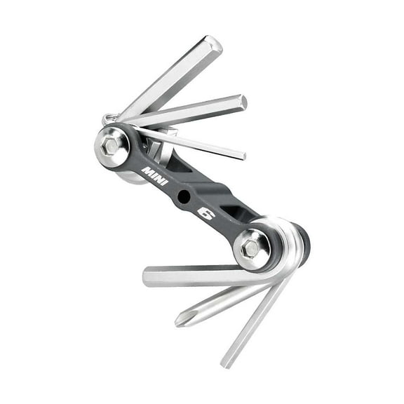 Topeak Mini 6 Multi Tool 6 Function Small Packable Multitool for Simple Repair