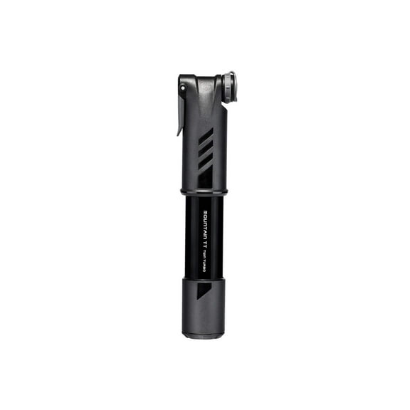 Topeak Mountain TT Twin Turbo Mini Pump: Black