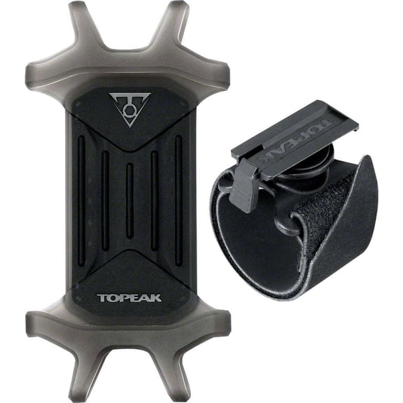 Topeak Omni RideCase for 4.5" to 5.5" Phones with adjustable strap mount, Black