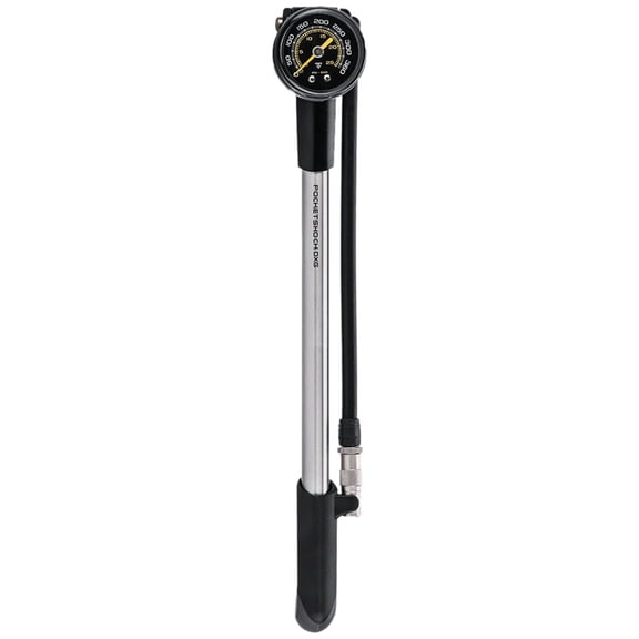 Topeak Pocketshock DXG XL Pump - Silver/Black