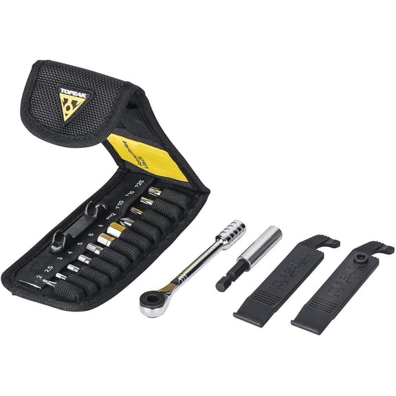 Topeak Ratchet Rocket Lite DX Bicycle Tool Kit Organized Torx Hex Phillips