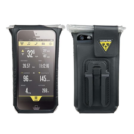 TOPEAK PHONE DRYBAG works with iPHONE Plus, Black