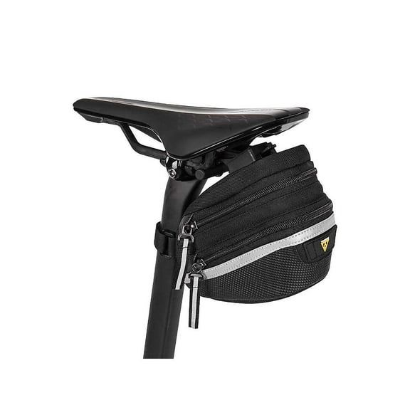 Topeak Survival Wedge Pack II Seat Bag with Tool Kit and Mount, Black
