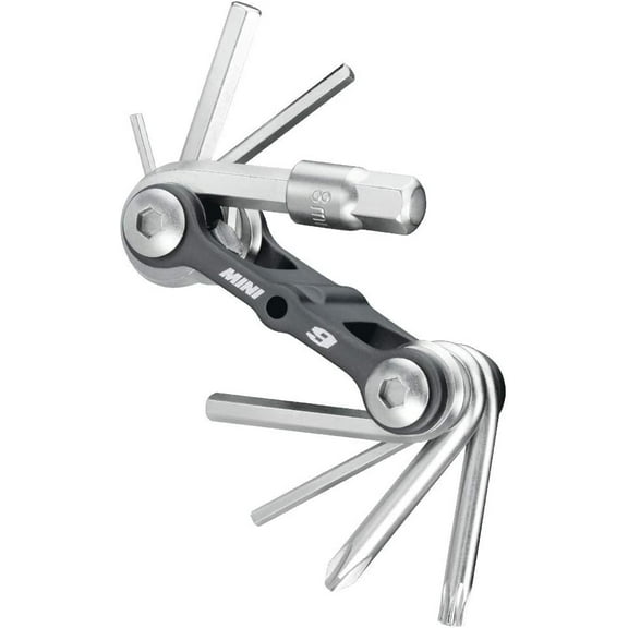 Topeak Mini 9 Function Multi-Tool with Allen Wrenches and Torx T25
