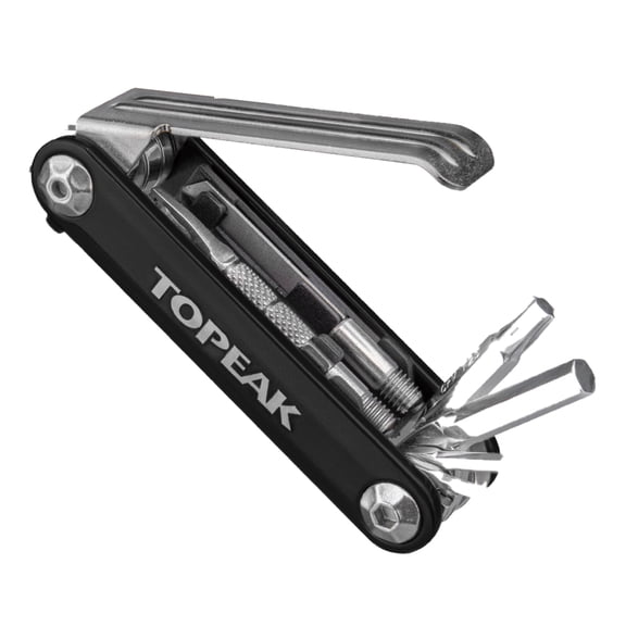 Topeak Tubi 11 Black Multi-Tool Mini 11 Tool Bike Repair Kit Set
