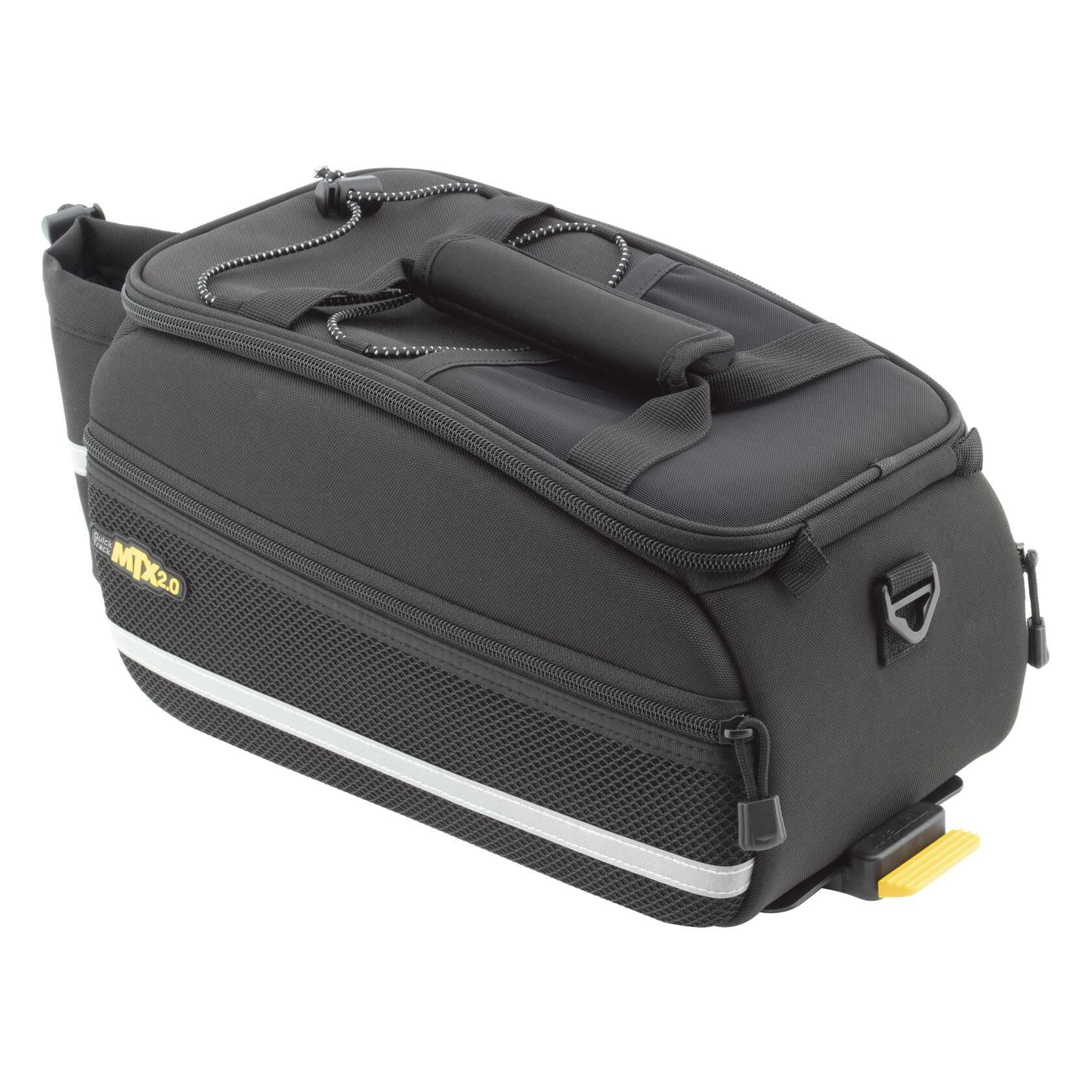 Topeak Trunk Bag EX, 8.0L, MTX 2.0 QuickTrack, Black - Walmart.com