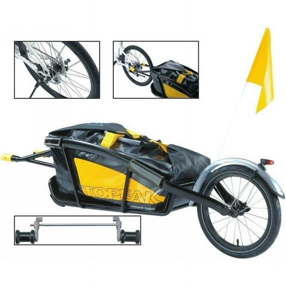 Topeak Ttr-01 Journey Al Trailer Waterproof Bag Black/Yellow