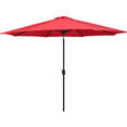 thumbnail image 1 of Topeakmart 11ft Patio Umbrella Market Umbrella with 8 Ribs Tilt and Crank for Garden, Deck, Backyard, Pool, Beach, Red, 1 of 12