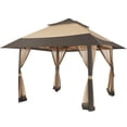thumbnail image 1 of Yaheetech 13 FT Pop-Up Gazebo Tent with Roller Bag, Khaki/Brown, 1 of 9