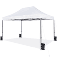 thumbnail image 1 of Yaheetech 15x10ft Commercial Canopy Outdoor Tent Metal Frame Canopy for Commercial Market Party, White, 1 of 15