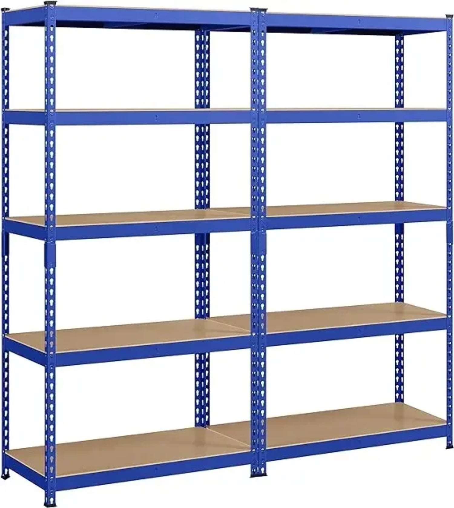 Topeakmart 4PCS 5Tier Utility Shelves, Metal Storage Shelves Garage