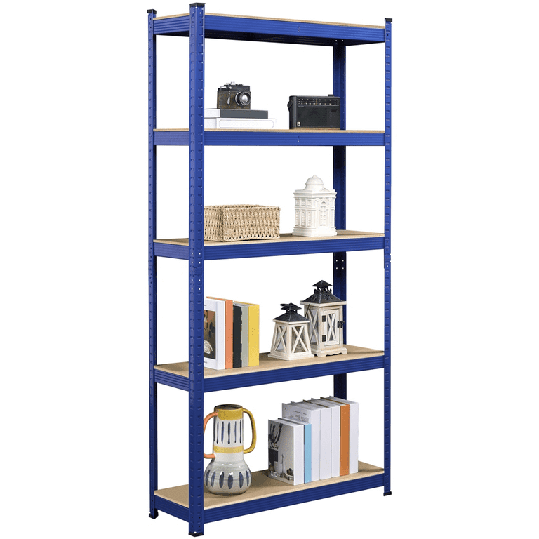 Topeakmart 5-Tier Adjustable Metal Garage Storage Rack Topeakmart 5-Tier Adjustable Metal Garage Storage Rack