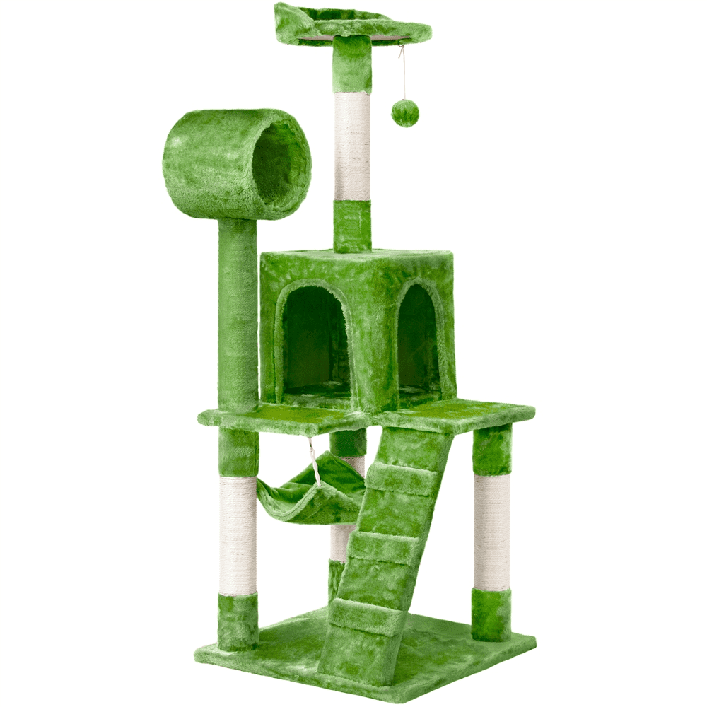 Topeakmart 51'' Multilevel Cat Tree Condo Towers With Scratching Post