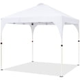 thumbnail image 1 of Yaheetech 6.6x6.6 Ft Instant Pop Up Canopy with Roller Bag & Sandbags, White, 1 of 7