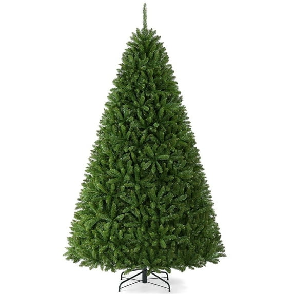 Topeakmart 6 ft Ultra-Thick Artificial Christmas Tree Holiday Decoration Tree with Foldable Stand, Green