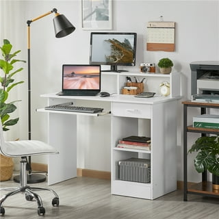 Small white 2024 desk walmart