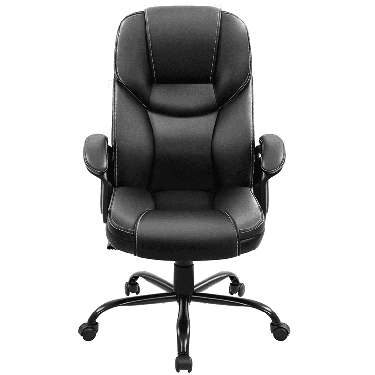Topeakmart Stylish Executive Large Ergonomic Faux Leather Office - Main Image