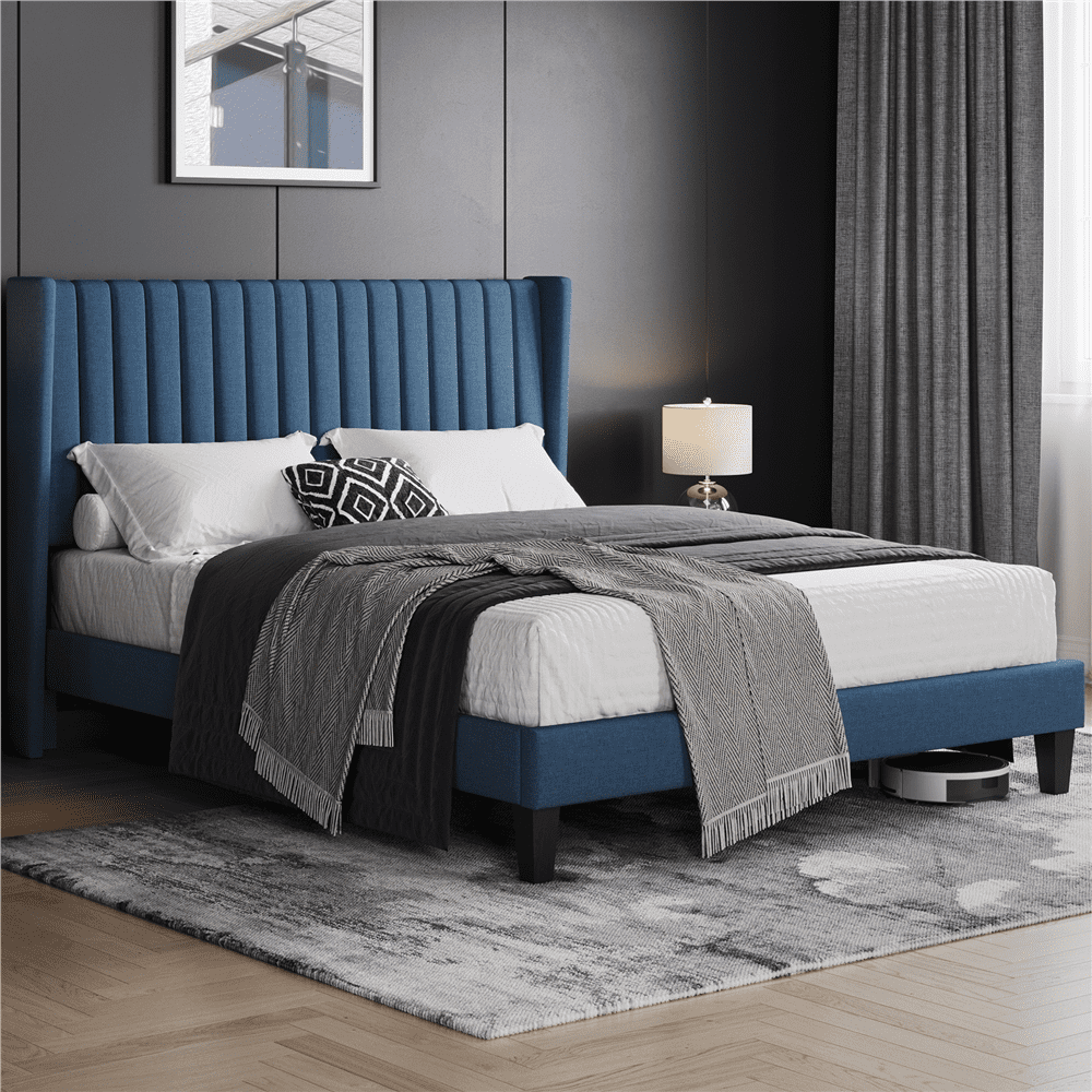 Crown mark florence upholstered panel bed discount