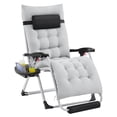 thumbnail image 1 of Yaheetech Zero Gravity Recliner with Cotton-padded Mattress, Gray, 1 of 6