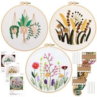 Dropship Beautiful Flower DIY Cross Stitch Stamped Kits Pre-Printed 11CT Embroidery  Kits Wall Decor, 15x19 Inch to Sell Online at a Lower Price