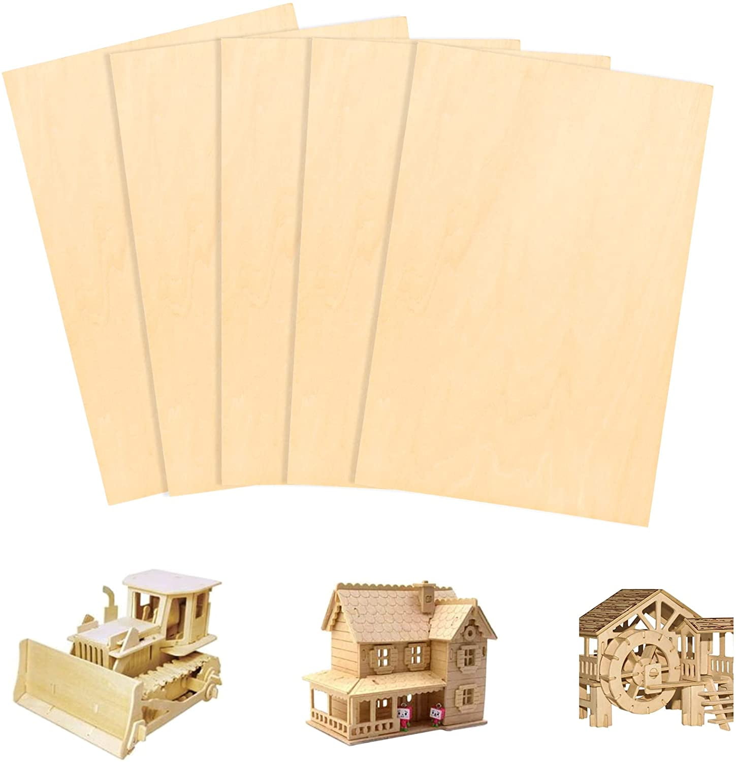 1Pcs Basswood Craft Board 5mm Thick Model Layer Wood Board DIY Craft Sand  Table Building Model Materials Accessories - AliExpress