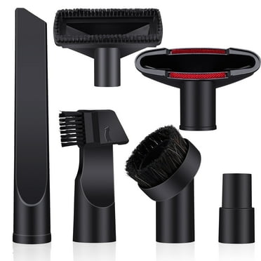Topekada 5 Pcs Vacuum Attachments,Universal Vacuum Cleaner Attachments Crevice Tool,Double Head Vacuum Nozzle with Adapter for 31mm and 35mm