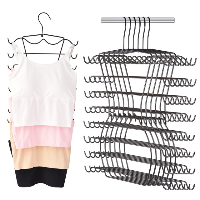Topekada 6 Pack Closet Organizer Space Saving,8 Tier Foldable Tank Top