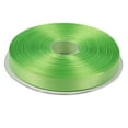 thumbnail image 1 of Topenca Supplies 1/2 Inches x 50 Yards Double Face Solid Satin Ribbon Roll, Apple Green, 1 of 2