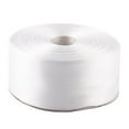 thumbnail image 1 of Topenca Supplies 2 Inches x 50 Yards Double Face Solid Satin Ribbon Roll, White, 1 of 2