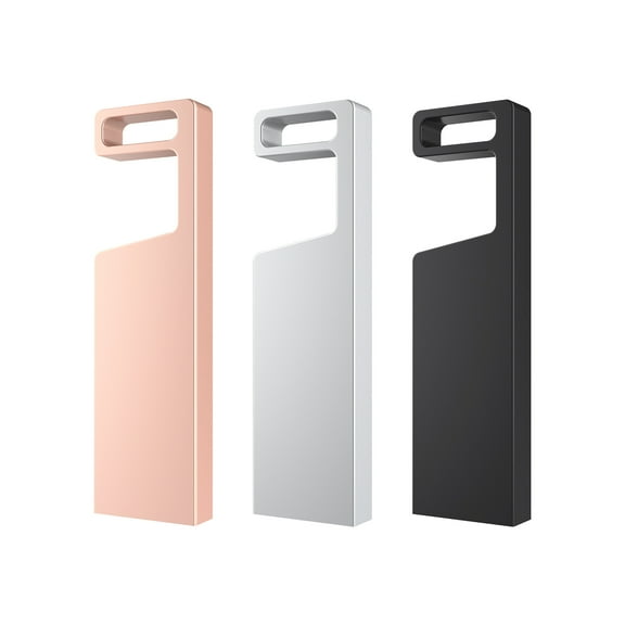 Topesel 16GB USB 3.0 Flash Drive 3 Pack Memory Stick Pen Drive Thumb Drives with Keychain