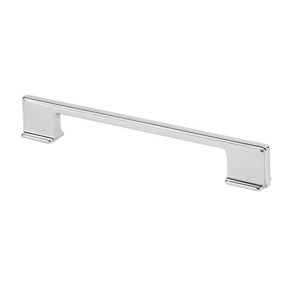 Topex 8-103216012840 Thin Square Cabinet Pull Handle, Chrome