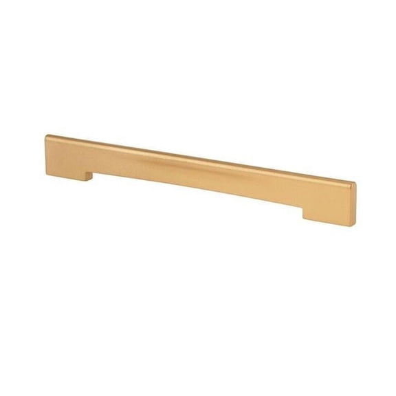 Topex Design 8-10541921600903 160 - 192 mm Medium Profile Cabinet Pull - Matte Brass