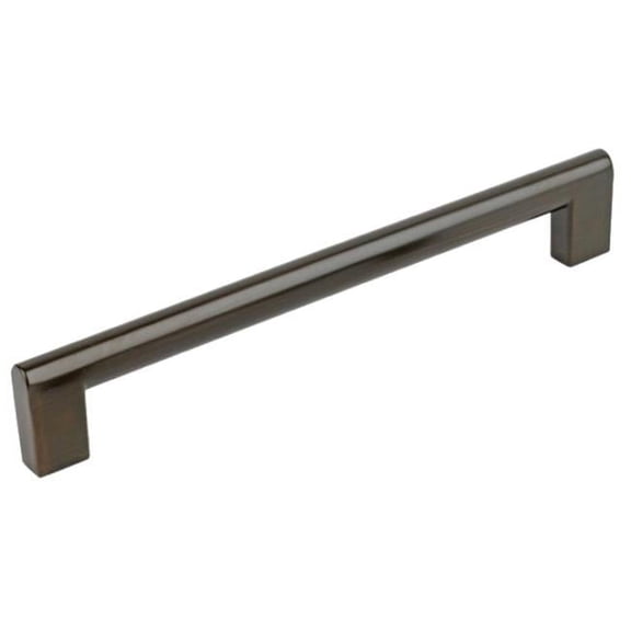 Topex Z01121920010 Flat Edge Pull- Brushed Oil Rubbed Bronze- 192 mm