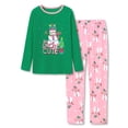 thumbnail image 1 of Topgal Soft Big Girls Christmas Pajamas 2-Piece Long Sleeve & Pants Snowman Jammie Set PJS for Tween Kids Size 10, 1 of 6