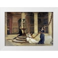 thumbnail image 1 of Topham, Frank Willima Warwick 24x18 White Modern Wood Framed Museum Art Print Titled - The Morning of The Festival, 1 of 4