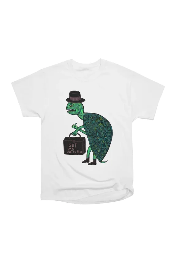 Tophat Turtle T-Shirt Tee Gift For Him Merch For Her Apparel For Friend