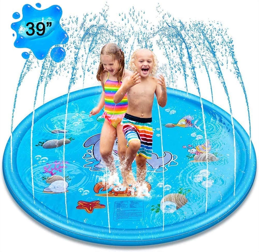 Amazon.com: SplashEZ 89'' Extra Large Splash Pad for Kids