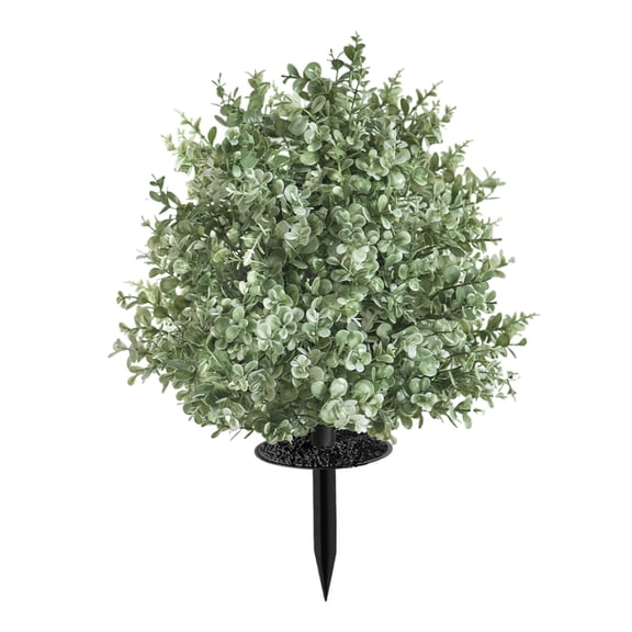 Topiary With Ground 20.8inch Tall Autumn Garden Stake Shrubs For Farmhouse Thanksgiving Festival Winter Centerpieces Teal Hydrangea Flowers Outdoor Flowers Acrylic Water for Flowers Orchid Flowers