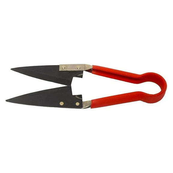 Topiary Shears Compact - Red & Black Garden Pruning Shears, Precision Shaping Tool for Hedges & Decorative Plants - Kew Gardens Collection
