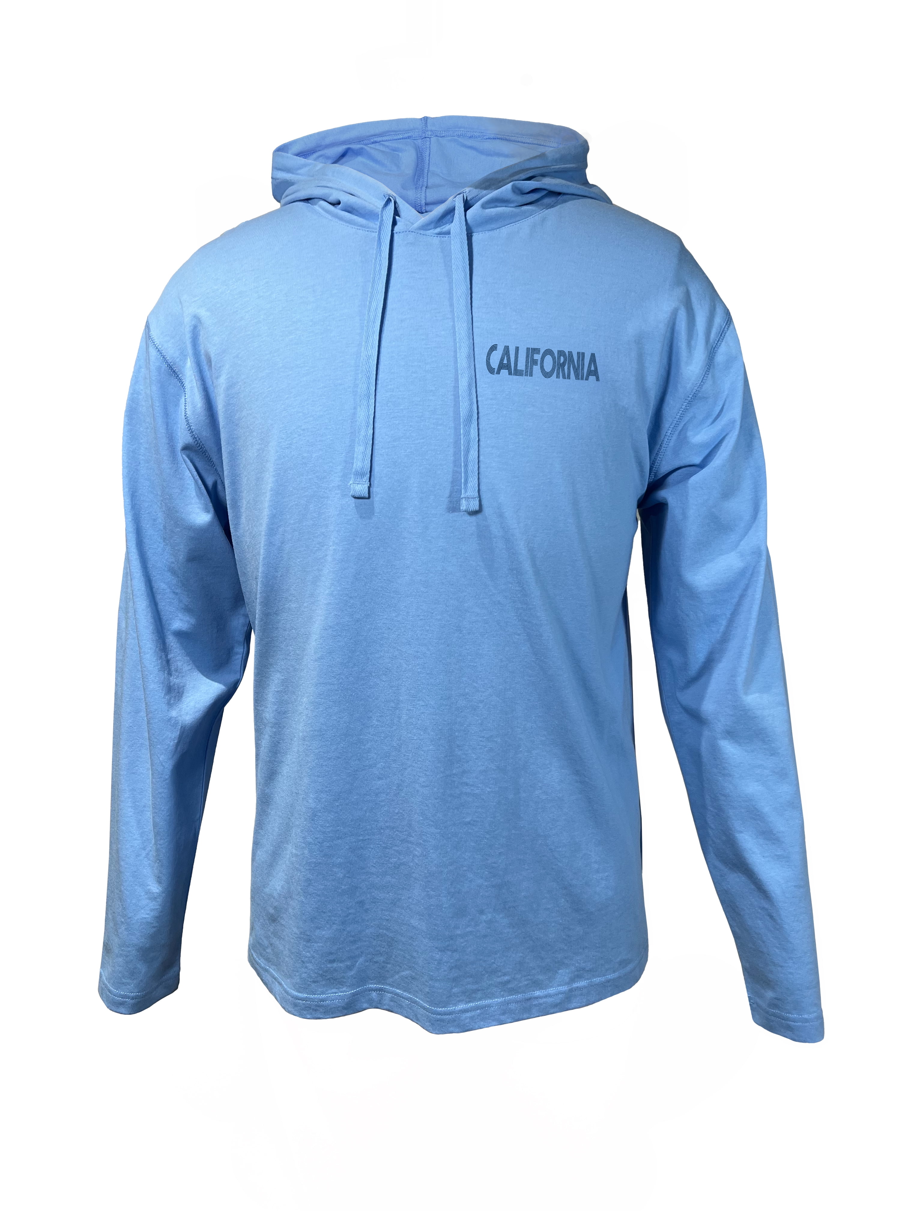 Topiary Sunset CALIFORNIA Long Sleeve Hood T-Shirt