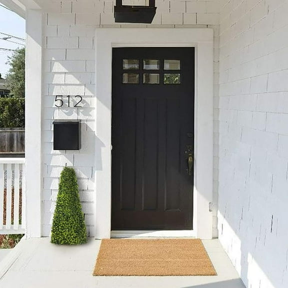 Topiary Trees Artificial Outdoor Boxwood Trees Highly Realistic Decorative Buxus Tower, UV Resistant Fake Tree for Home Garden/Indoor & Outdoor Use, 2 Pieces