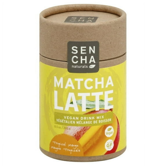 Topical Mango Green Tea Latte with Matcha