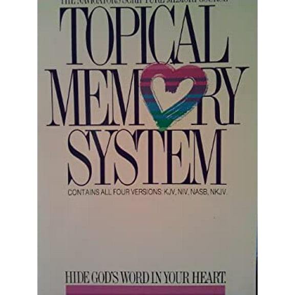 Pre-Owned Topical Memory System Contains All 4 Versions:kjv,niv,nasb,nkjv (The Navigators Scripture Memory Course) 9789900730873 Used